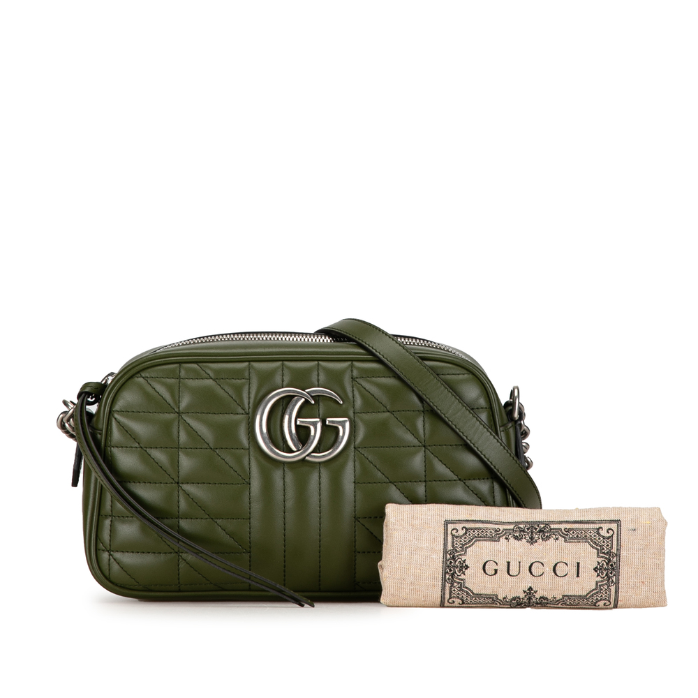 Pre-Loved Gucci Small GG Marmont Aria Matelasse Camera Bag - Picture 11 of 11